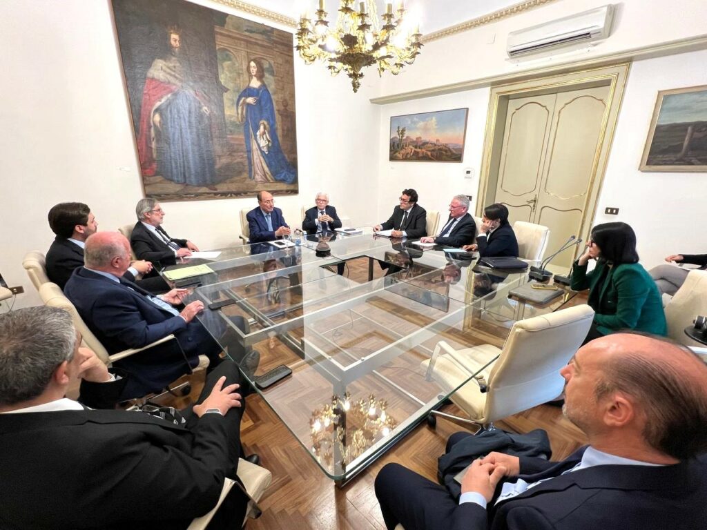 Incontro presidente con Anci Sicilia